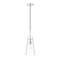 Z-Lite Kira Pendant, 1-Light, 6.5 In.W x 13 In.H, Chrome /Clear 7508P-CH - alternate 7